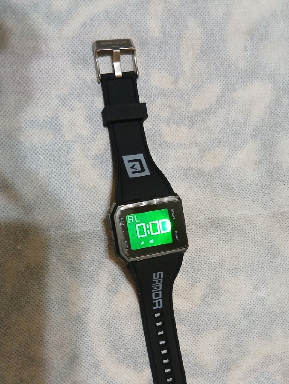 Black Digital Sports Wristwatch - Unbranded - Picture 3 of 3